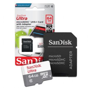 Tarjeta De Memoria Micro 64Gb Sandisk