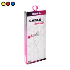 Cable Usb Denim Iphone Soul Usb-Deiph6