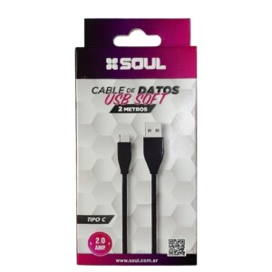 Cable Usb Soft Tipo C 1M Soul - Usb-Stype