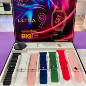 Reloj Smartwatch Ultra 9 Big Con 7 Mallas Th7-3