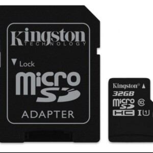 Tarjeta De Memoria Micro 32Gb Kingston Plus 2 En 1C
