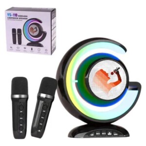 Parlante Bt-Fm-Mp3 Con 1 Microfono Karaoke 3 Pulgadas G70