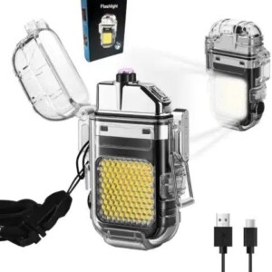 Linterna Luz Led Recargable Flash C/Encendido