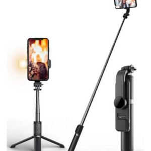 Soporte Tripode Ibek Con Flash Ps107