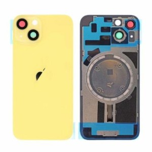 Tapa Trasera Iphone 14 Amarillo - Completa