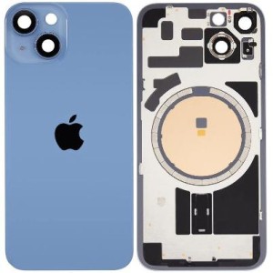 Tapa Trasera Iphone 14 Azul - Completa
