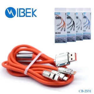 Cable USB 3 EN 1 IBEK CB-2531