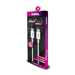 Cable USB tipo C SOUL - USB-DETYP