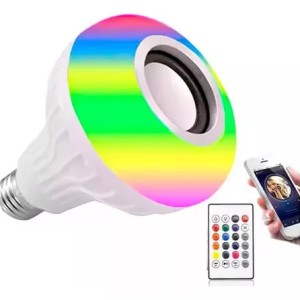 Foco LED con parlante