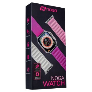 Smartwatch Noga + 3 Strap + Case Ng-Sw16