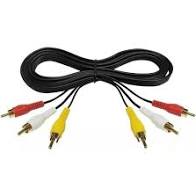 Cable audio y video RCA x RCA DVD 1.5M CBL-04