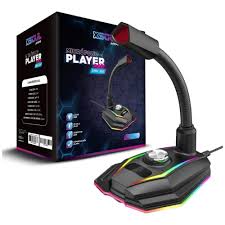 Microfono Gammer Soul Player Usb Plexible Xmic350Rg - Xmic350