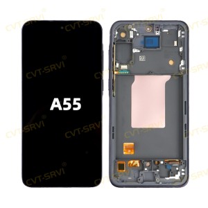 MODULO CVT SAM A55 OLED CON MARCO