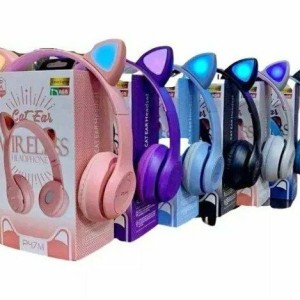 Auricular GATITO con luz