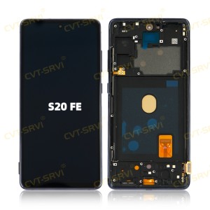 MODULO CVT SAM S20FE OLED CON MARCO PANTALLA GRANDE