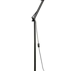 Lampara De Pie Metalica Con Brazo Flexible Seisa