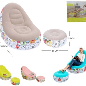 Sillon Inflable Grafitti