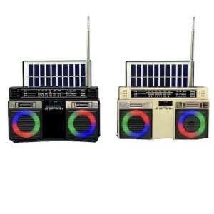 RADIO CON PANEL SOLAR