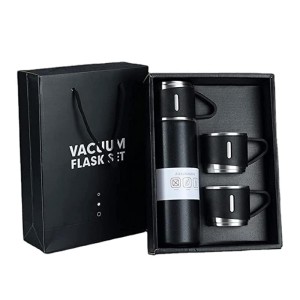 Set de termo y tazas para camping