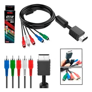 Cable Componente para PS2 en caja 1.8M