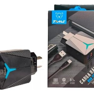 Cargador tipo C 3.1A TIME desmontable