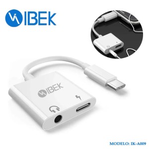 Adaptador TIpo C + 3.5 IBEK IK-A009