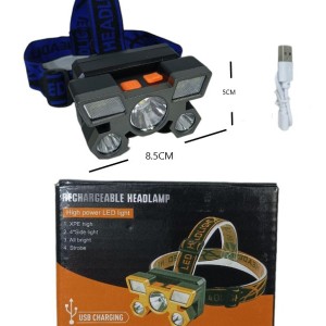 LINTERNA MINERA HIGH POWER AMARILLA
